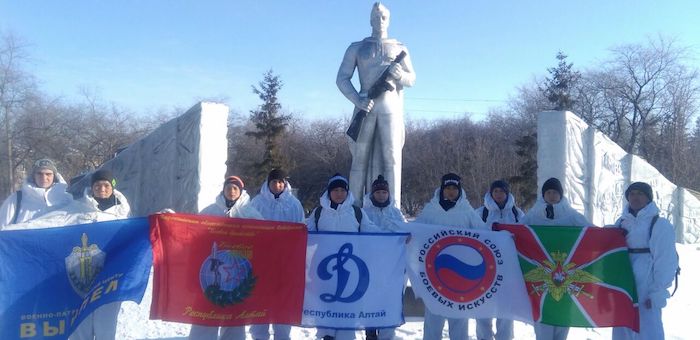 Ребята из Горного Алтая приняли участие в «Ледовом марафоне»