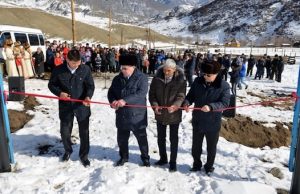 В Шашикмане открылся новый спортзал, а в Купчегене — водопровод