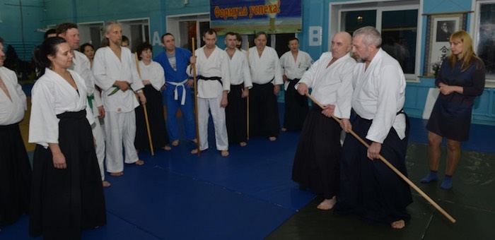 Президент международной федерации айкидо провел тренировки в Горно-Алтайске