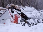 На Семинском перевале перевернулся «Камаз»