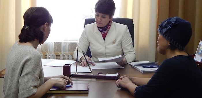 Глава городской администрации провела прием граждан