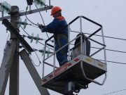 В Чойском районе устранили аварию на линии электропередачи