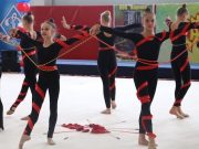 Более 300 спортсменок приняли участие в первенстве по художественной гимнастике