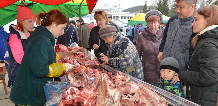На последней весенней сельхозярмарке продали более 8,5 тонн мяса