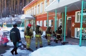 На социально-значимых объектах региона прошли пожарно-тактические занятия