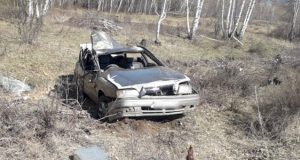 Подросток угнал машину и разбил ее