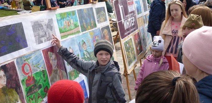 В Горно-Алтайске подвели итоги конкурса рисунков, посвященного Дню Победы