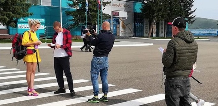 Съемки телепередачи «Орел и Решка» проходят в Горном Алтае