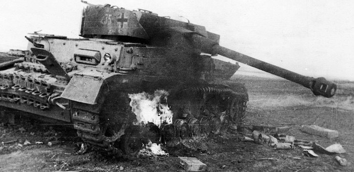 В боях за Русскую Березовку против «Мертвой головы» и «Великой Германии»