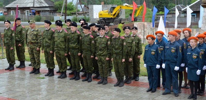 В Чемальском районе развивают кадетское движение