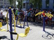 В трех микрорайонах Горно-Алтайска открыли спортплощадки