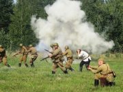 Образец личного героизма в боях на жиздринском направлении
