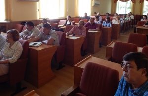 Ольга Сафронова провела в мэрии ежемесячную планерку