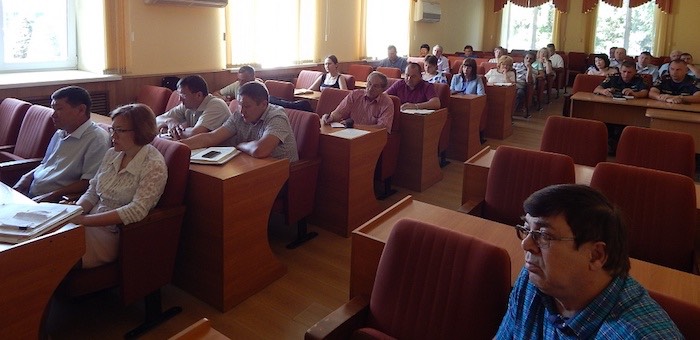 Ольга Сафронова провела в мэрии ежемесячную планерку