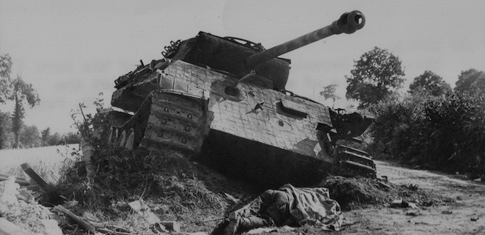 Подбил из своей пушки немецкую «Пантеру»