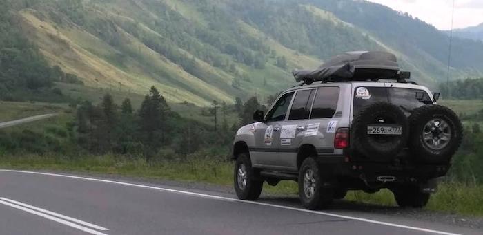 Автопробег «Россия сквозь века» проходит по Республике Алтай