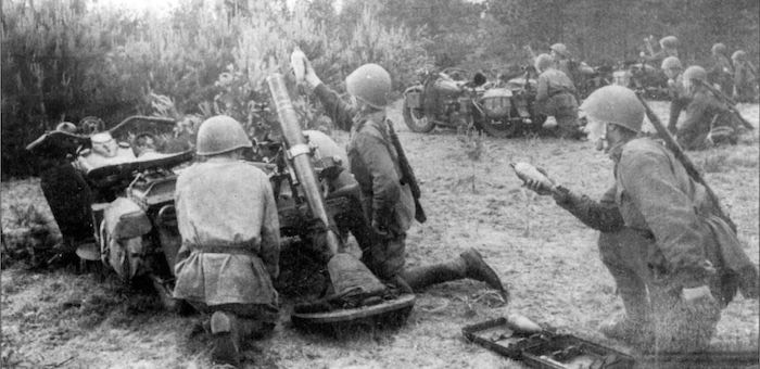 Уничтожил из миномета свыше 30 солдат и офицеров противника