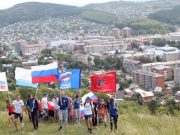 Спортивно-патриотическая акция прошла в Горно-Алтайске в День российского флага