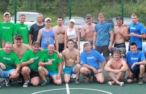 В День физкультурника клуб боевых единоборств «Олимп» провел тренировку для всех желающих