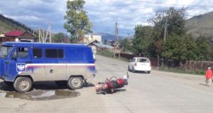 Подросток-мотоциклист устроил ДТП в Онгудае