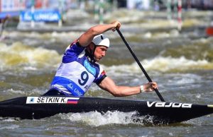 Кирилл Сеткин стал вторым на чемпионате России по гребному слалому