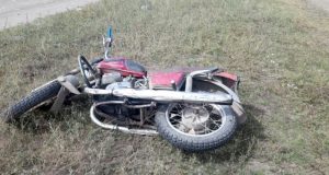Ночная поездка на мотоцикле едва не закончилась трагедией
