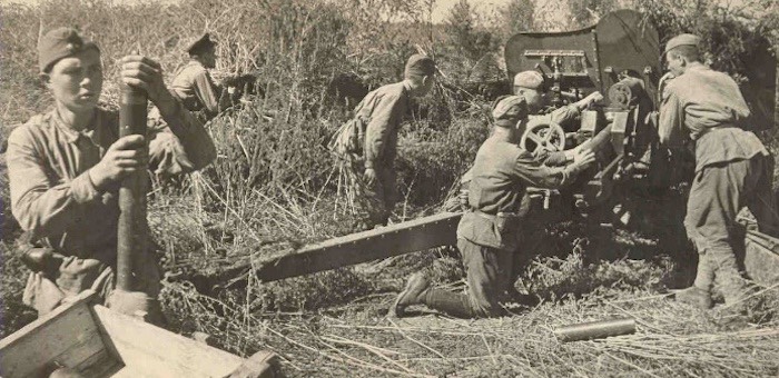 Бесстрашный артиллерист из Белого Ануя