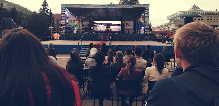 В Горно-Алтайске прошел Фестиваль уличного кино