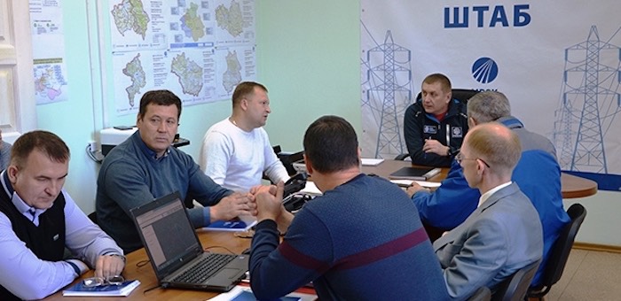 В Горном Алтае продолжаются учения энергетиков МРСК Сибири