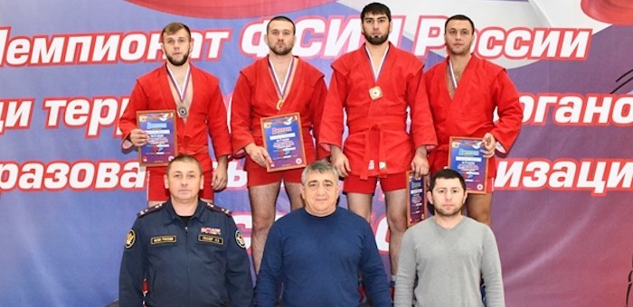 Артем Редькин вновь стал победителем Чемпионата ФСИН России по самбо