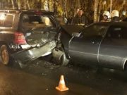 В Горно-Алтайске столкнулись три автомобиля