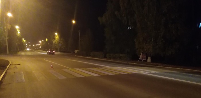 Горожанка на «Тойоте» сбила на пешеходном переходе девушку