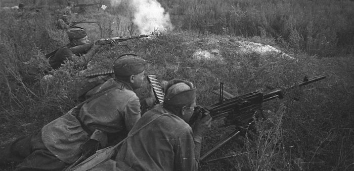 Сражался бок о бок с поляками за село Ленино