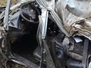«Нива» рухнула в обрыв на перевале Кату-Ярык