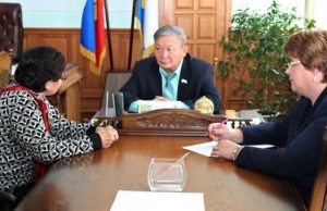 Председатель Госсобрания провел прием граждан