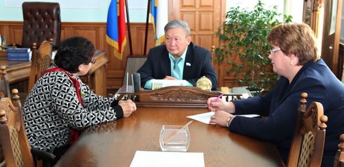 Председатель Госсобрания провел прием граждан