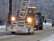 Три организации заняты на уборке снега в Горно-Алтайске