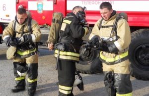 В конкурсе пожарных лидируют представители Турочака