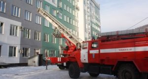 Пожарно-тактические учения прошли в республиканской больнице