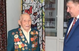 99-летнего участника московской битвы поздравили с годовщиной наступления под Москвой