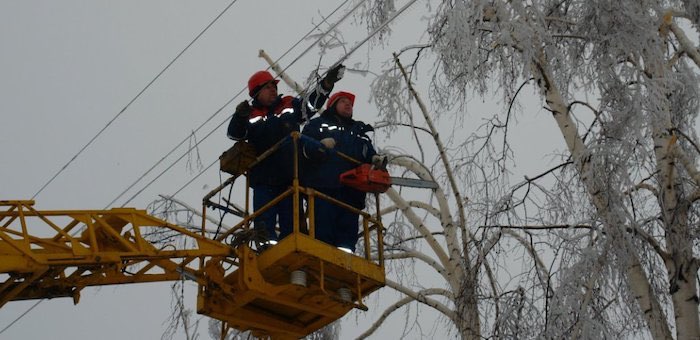 Энергетики работают в режиме повышенной готовности