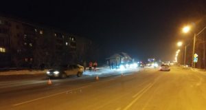 В Майме Daewoo Nexia сбила пешехода