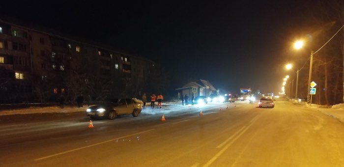 В Майме Daewoo Nexia сбила пешехода