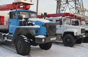 Новую технику для энергетиков окропили святой водой