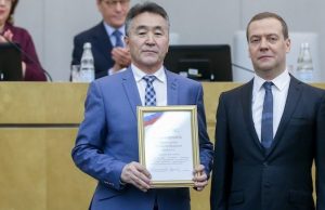 Иван Белеков получил благодарность федерального правительства