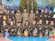 Пограничники исполнили новогодние мечты кадетов