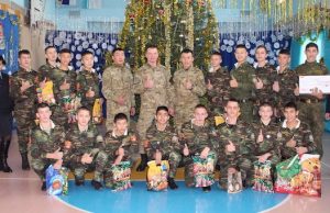 Пограничники исполнили новогодние мечты кадетов