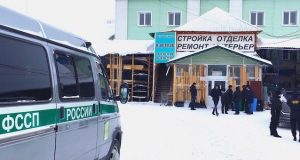 Судебные приставы повторно закрыли торговый центр «Исток»