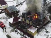 С наступлением холодов на Алтае увеличилось число пожаров