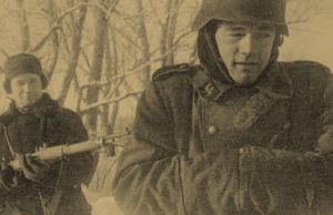 Заметил разбегающихся фашистов и взял их в плен